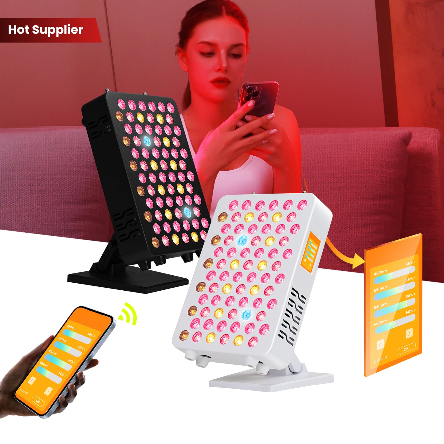 Desktop Red-light Portable Panel