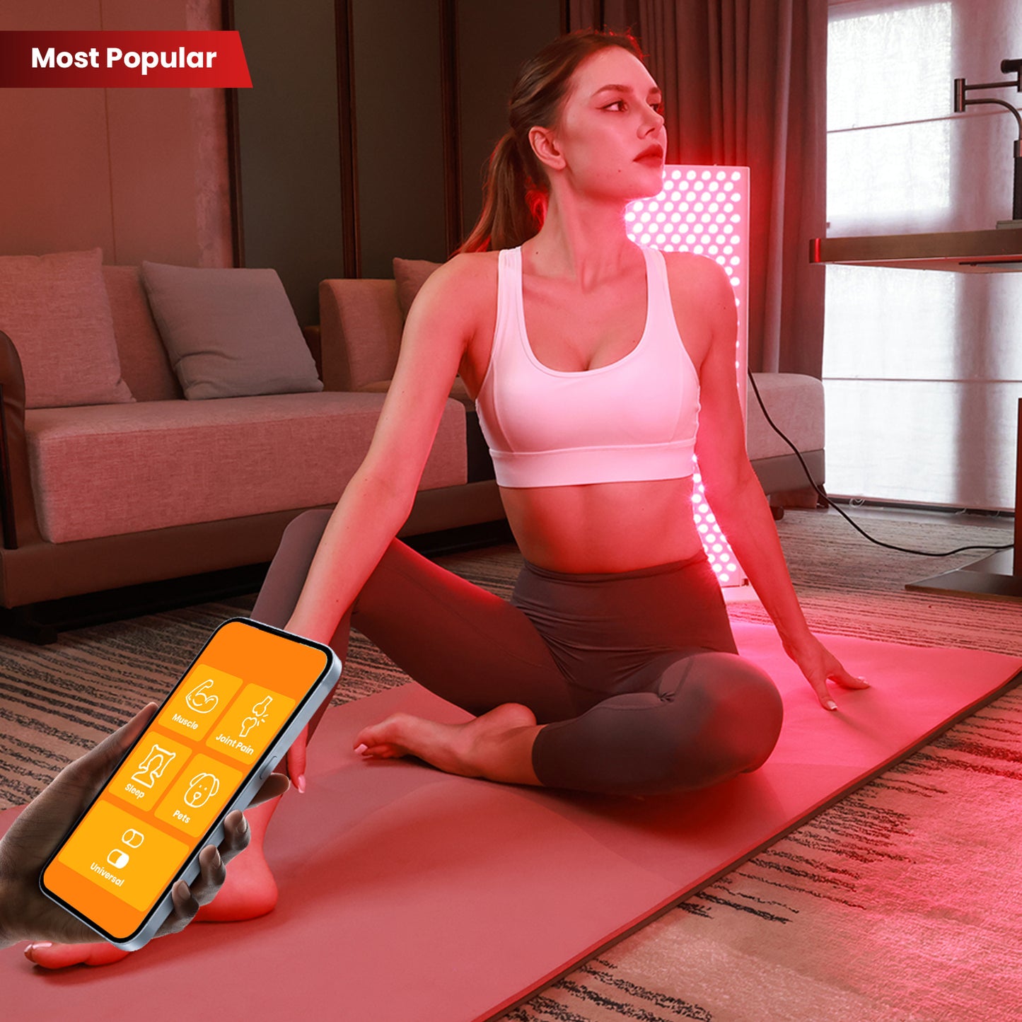Desktop Red-light Portable Panel