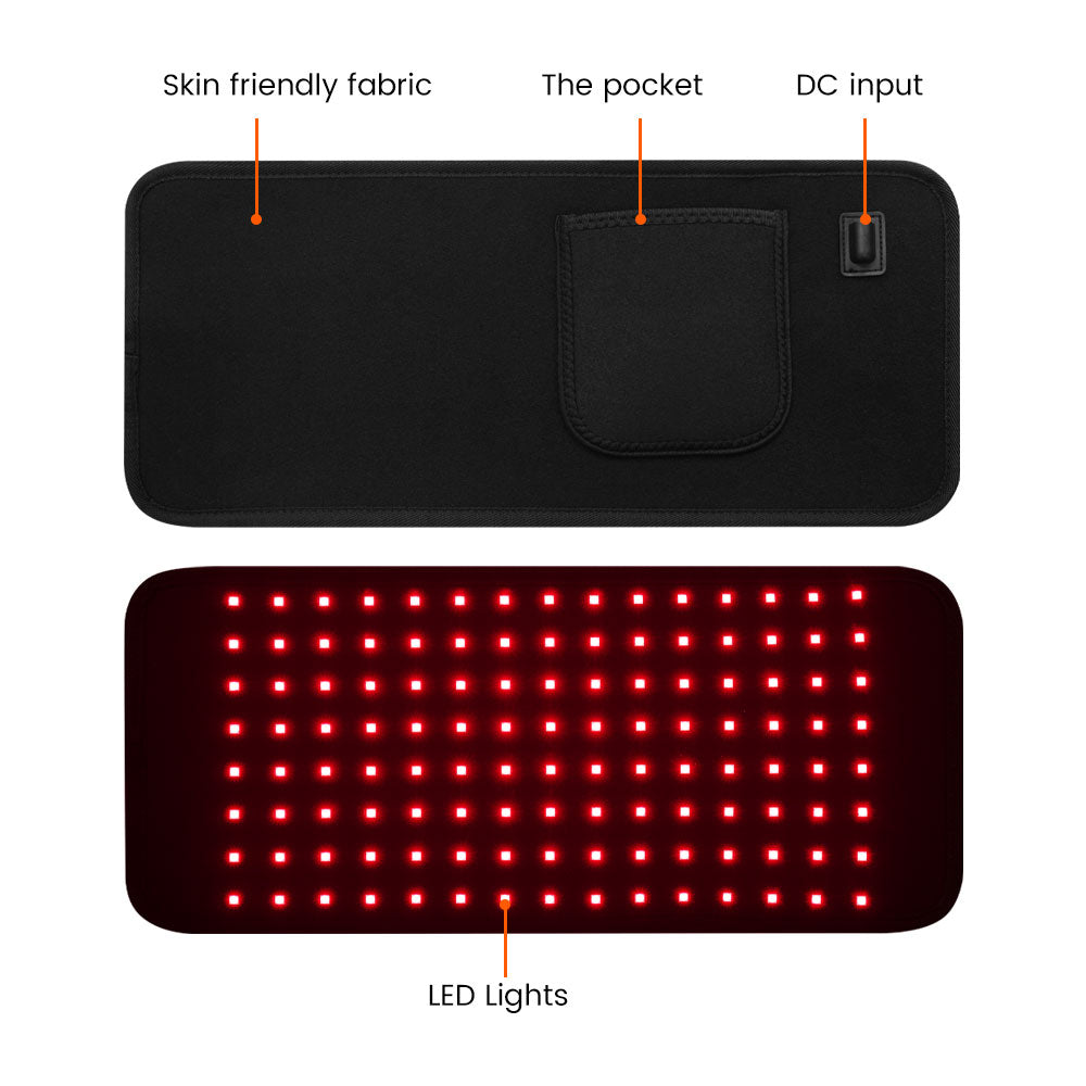 Wrap around LED battery powered Belt