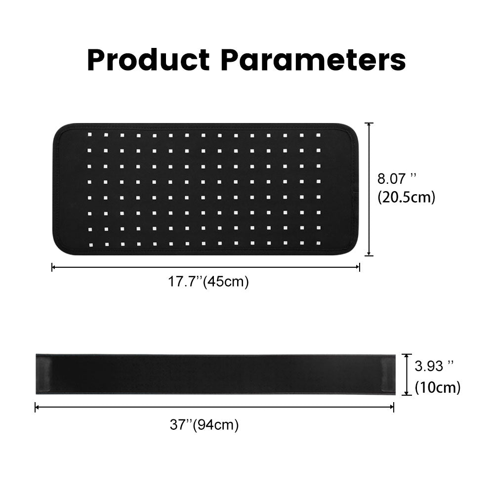 Wrap around LED battery powered Belt