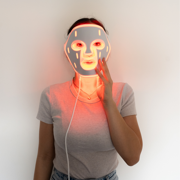 Red Light Therapy Face Mask with Décolletage Set