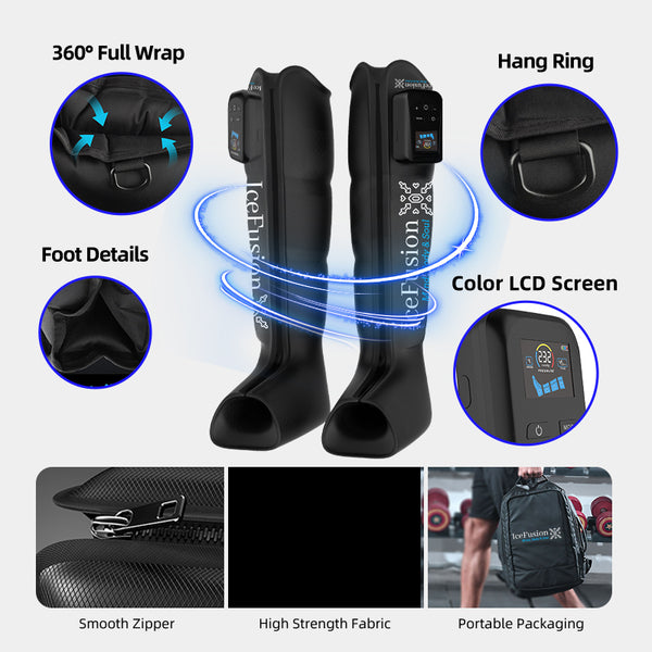 Portable Air Compression Recovery Boots