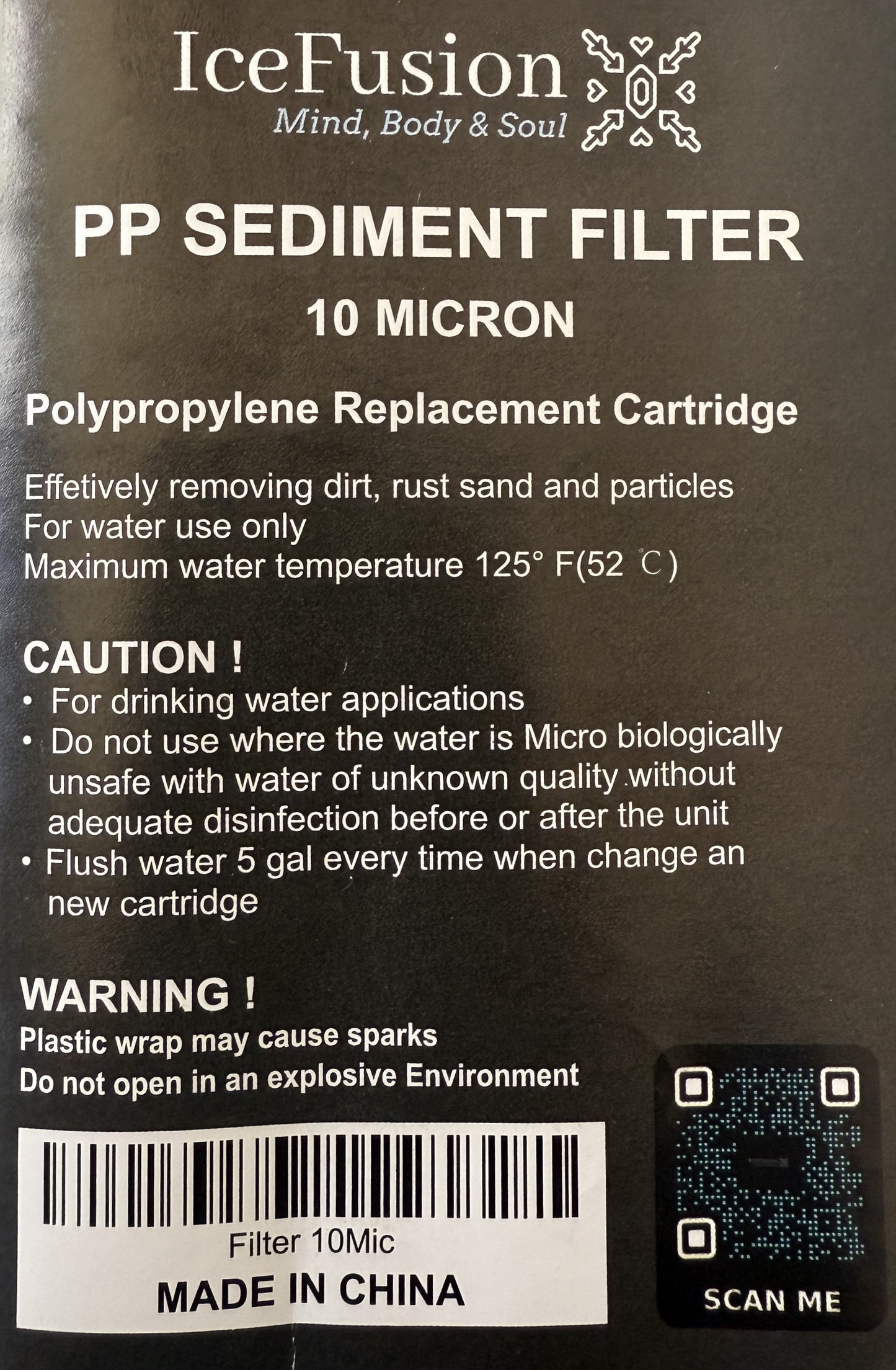 Replacement Filters (20-Micron PP Filters)